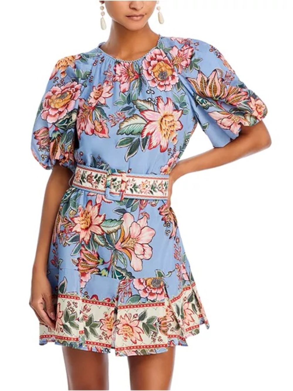 FARM Wonderful Bouquet Mini Dress
